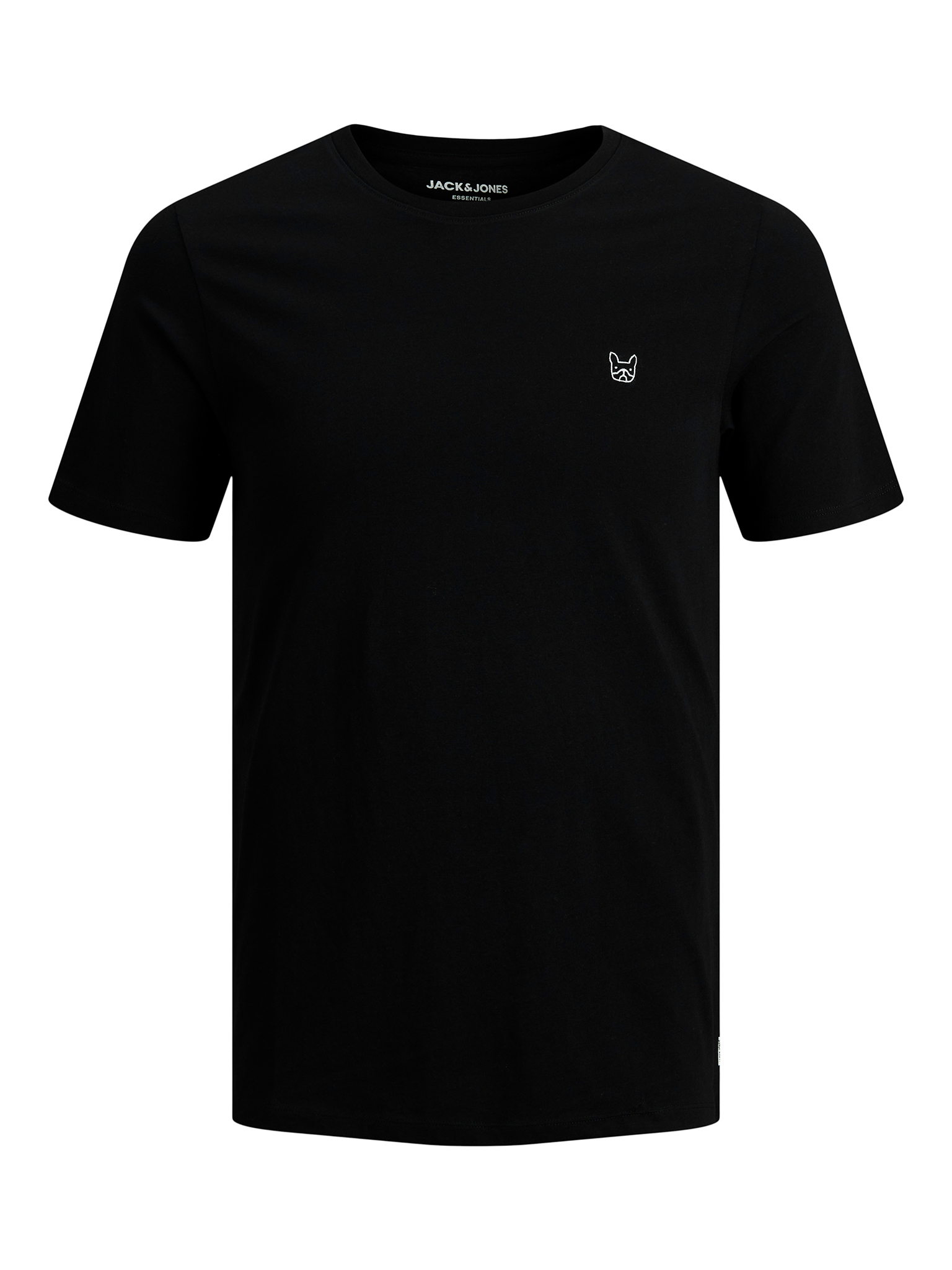 JACK & JONES 12164931-BLACK-SLIM-WHITE-EMB MIX