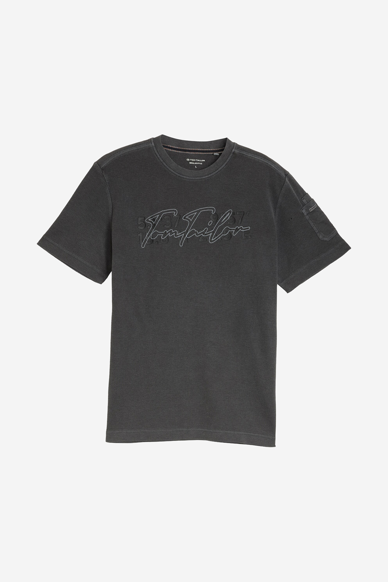 T-shirt TOM TAILOR 1050195 Szary