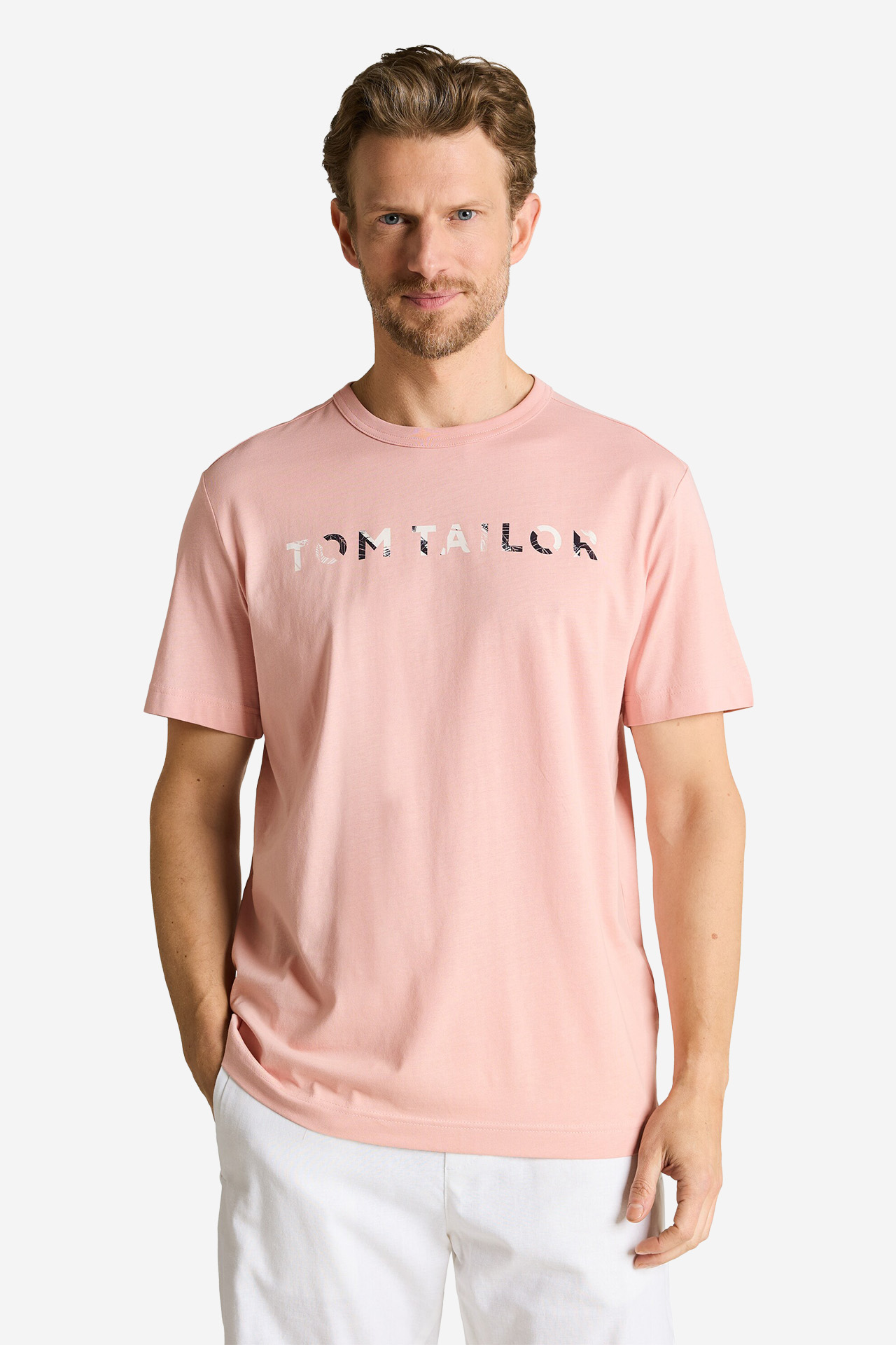 T-shirt TOM TAILOR 1050210 Różowy jasny