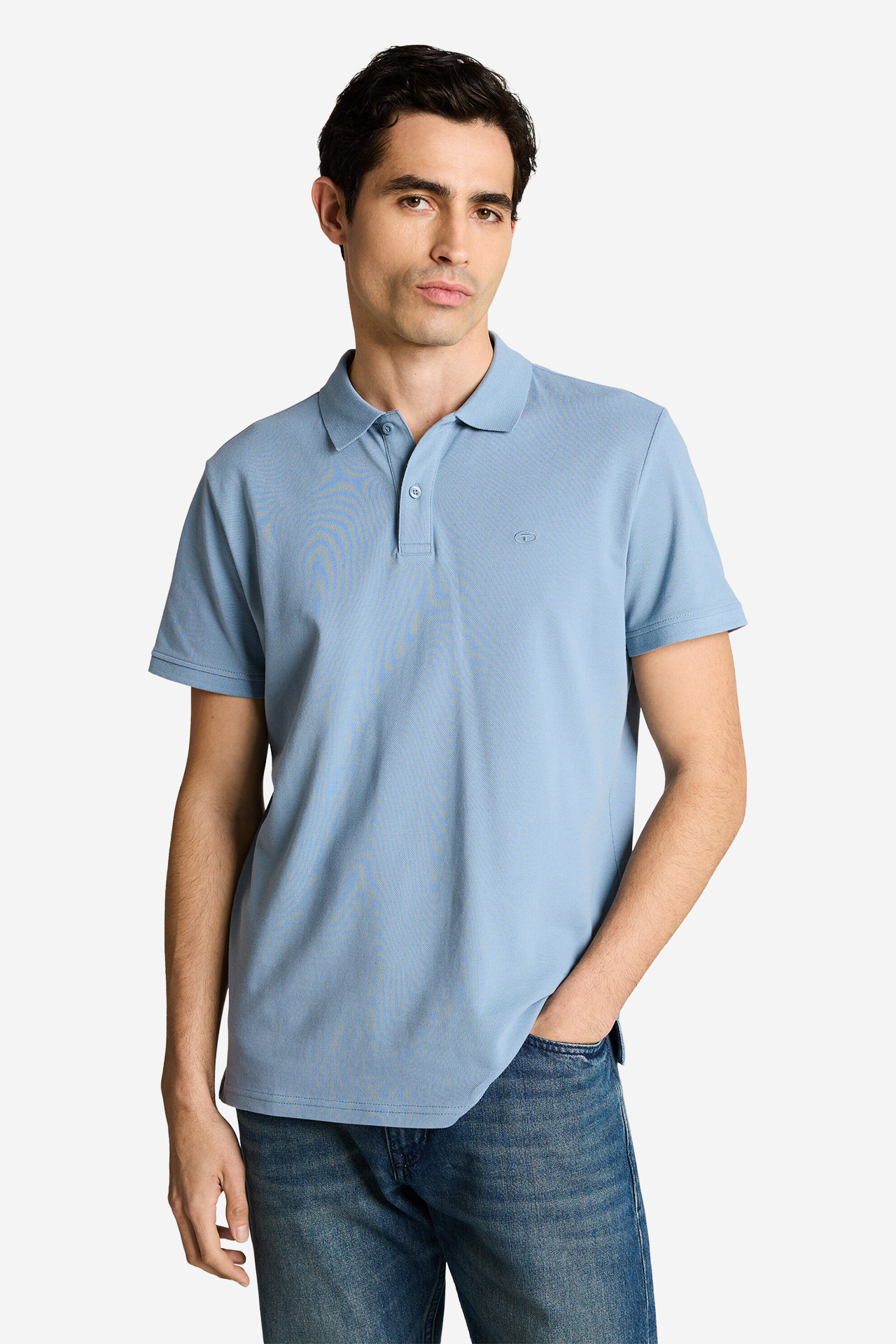 Koszulka polo TOM TAILOR 1031006-39441 Niebieski