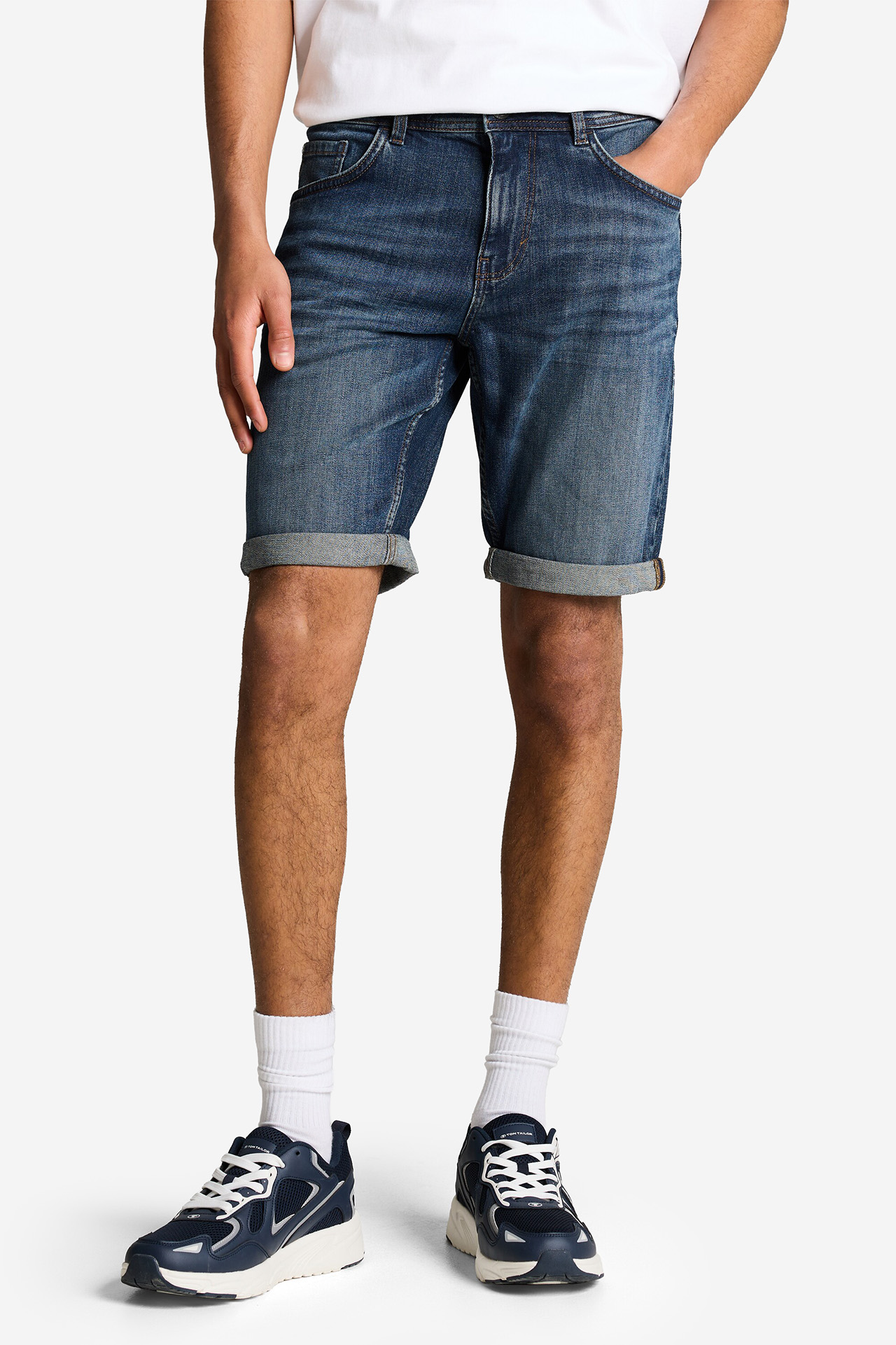 Spodenki TOM TAILOR Josh 1050031 Niebieski