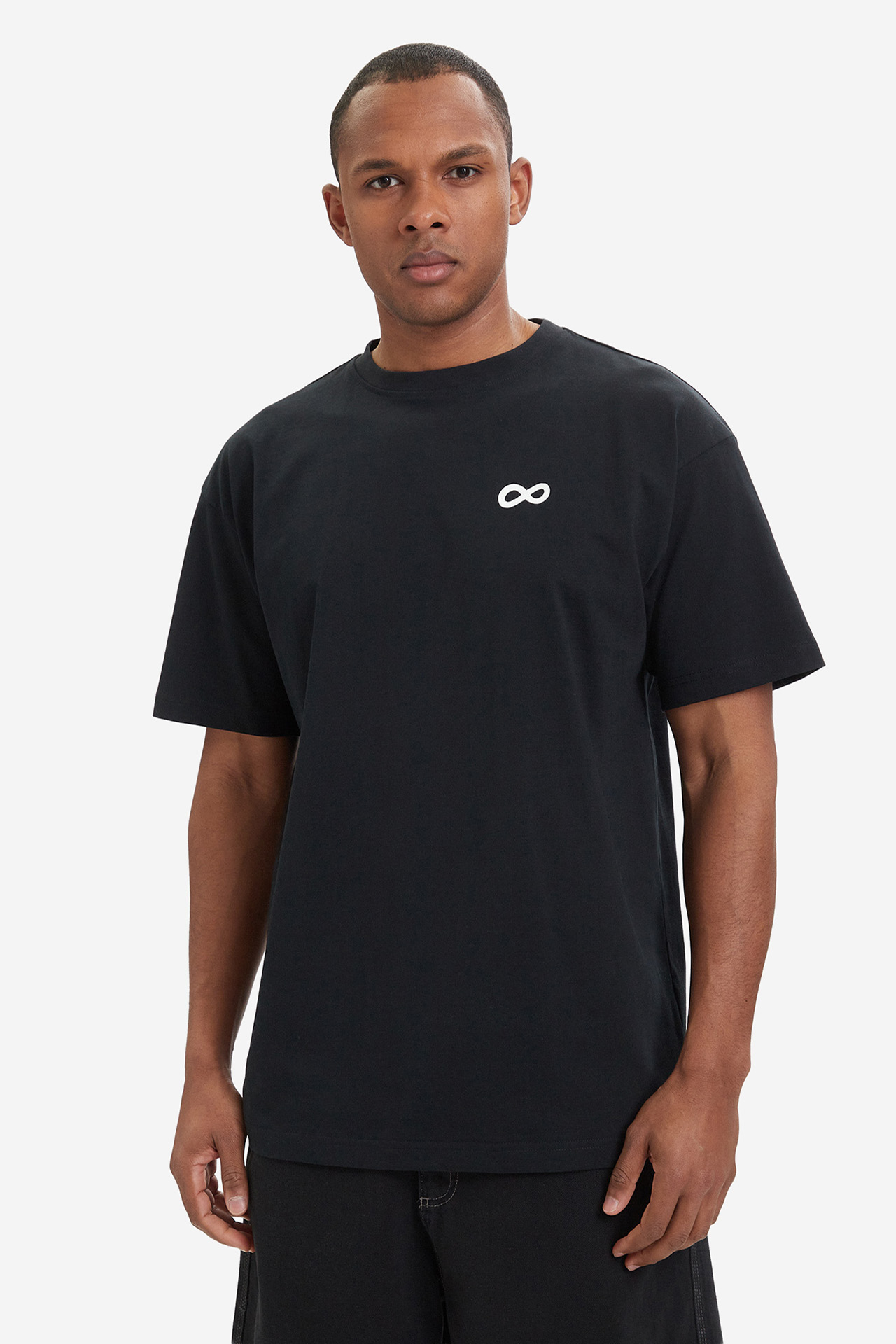 T-shirt PROSTO KL261MTEE1032 Czarny