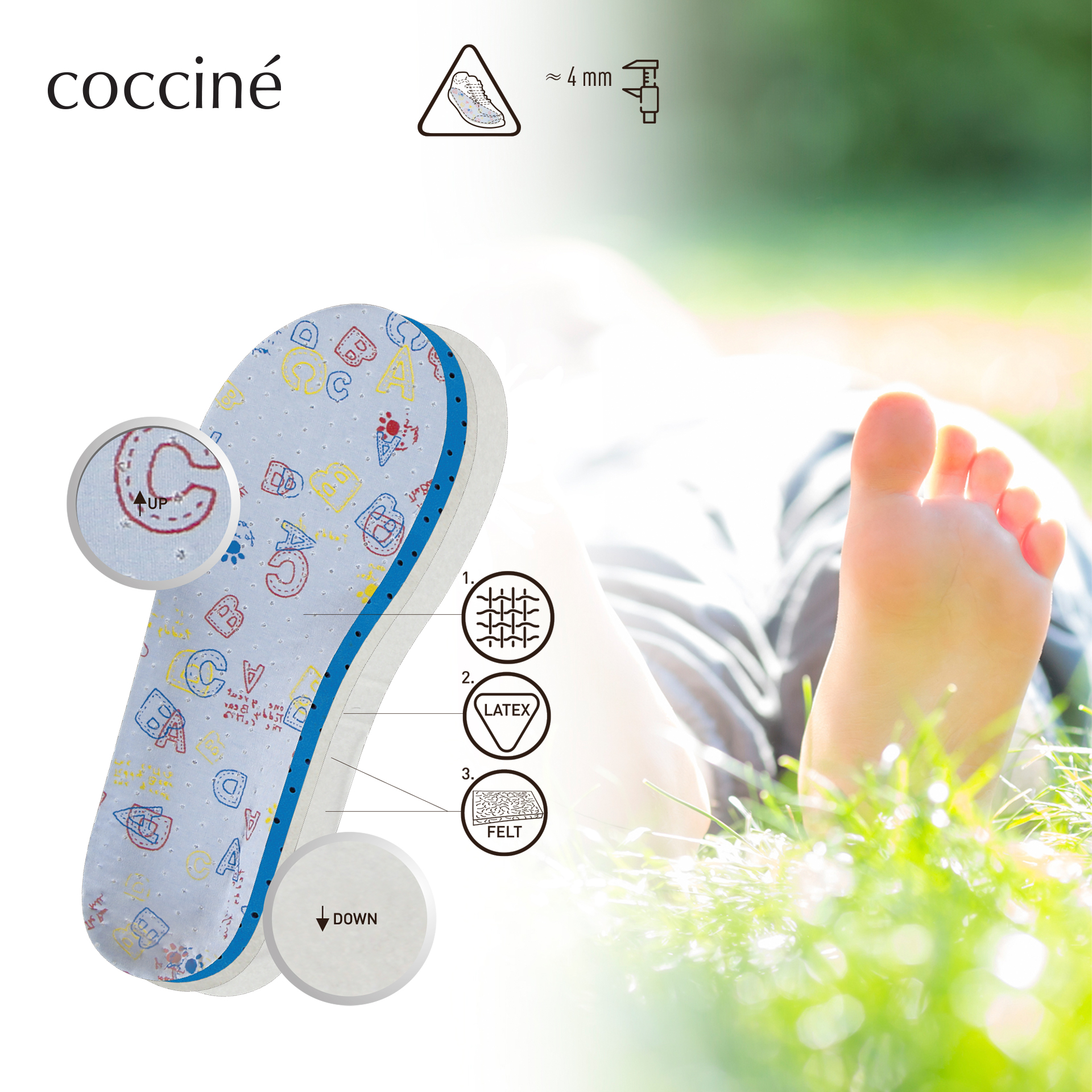 Vložki Svetlo modra