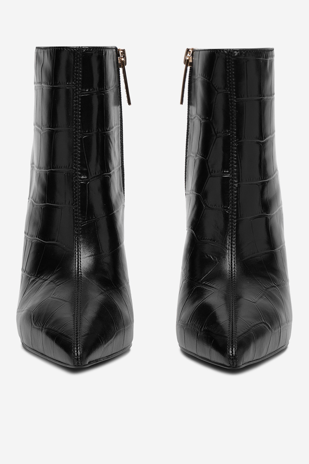 Členková topánka ČIERNA