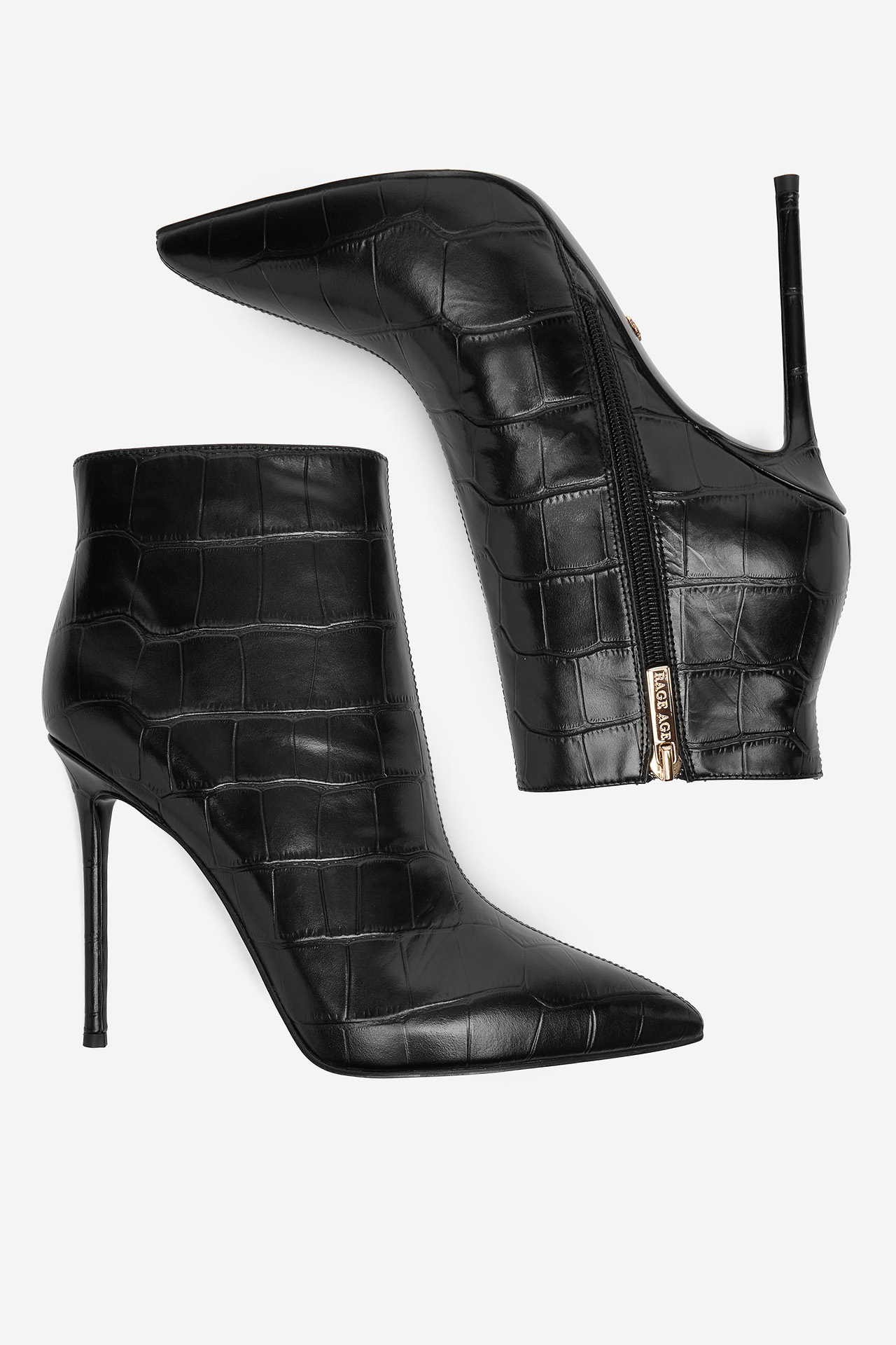 Členková topánka ČIERNA