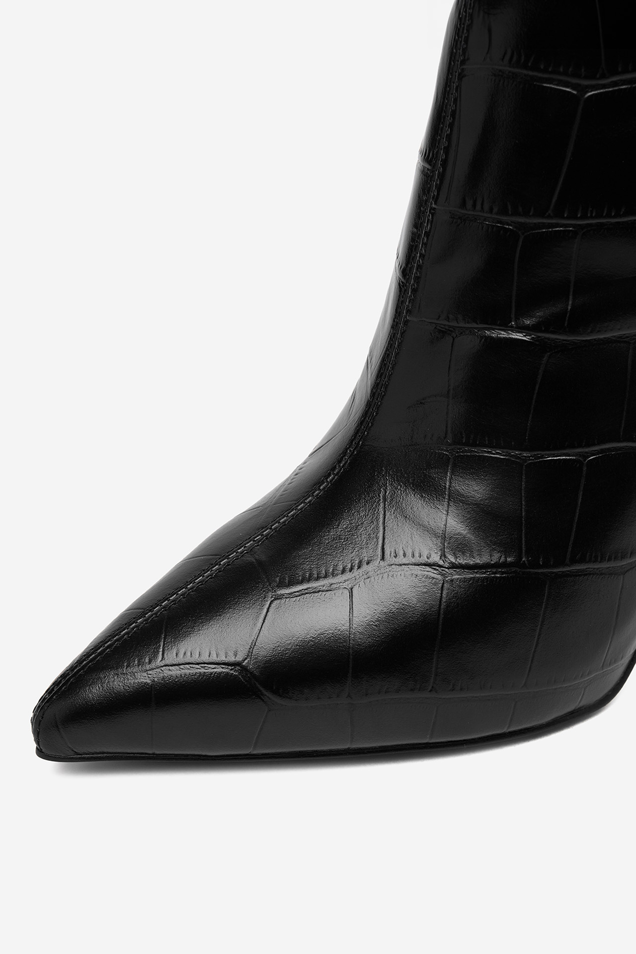 Členková topánka ČIERNA