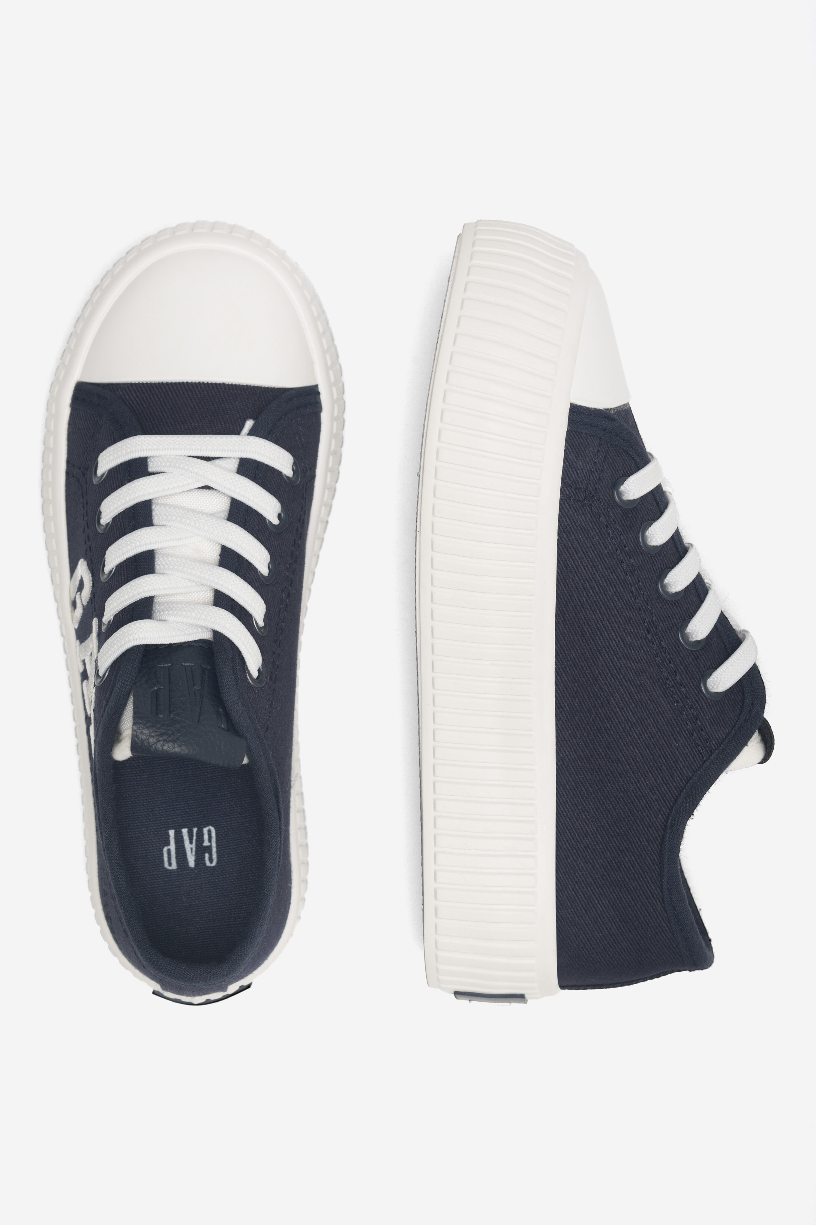 Platnene superge Mornarsko modra