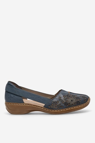 Polobotka Rieker 41396-12 Modrá