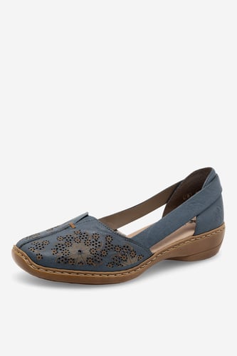 Polobotka Rieker 41396-12 Modrá