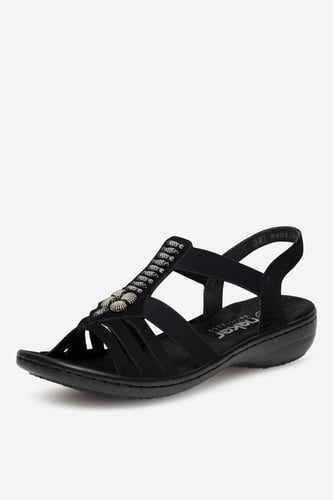 Sandale Rieker 60806-00 Crna