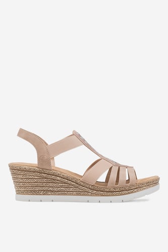 Sandali Rieker 61913-31 Roza