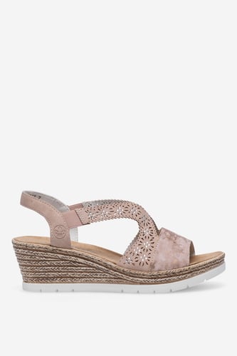Sandali Rieker 61916-31 Roza