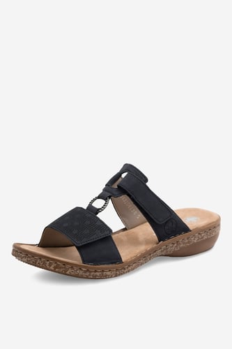 Pantofle Rieker 62885-14 Modrá