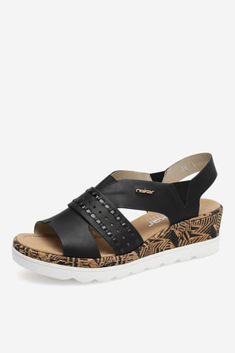 Rieker 67179-00 FEKETE