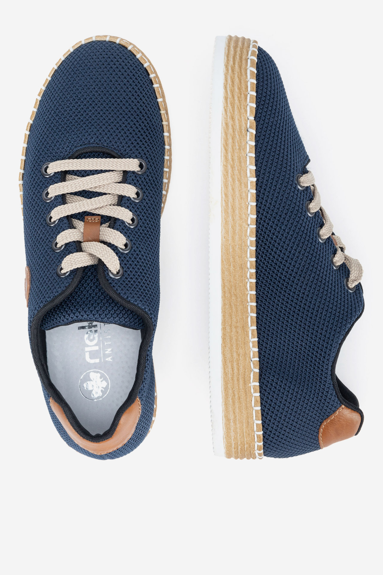 Espadrile Modra