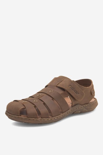 Sandále Rieker 22074-26 Hnedá
