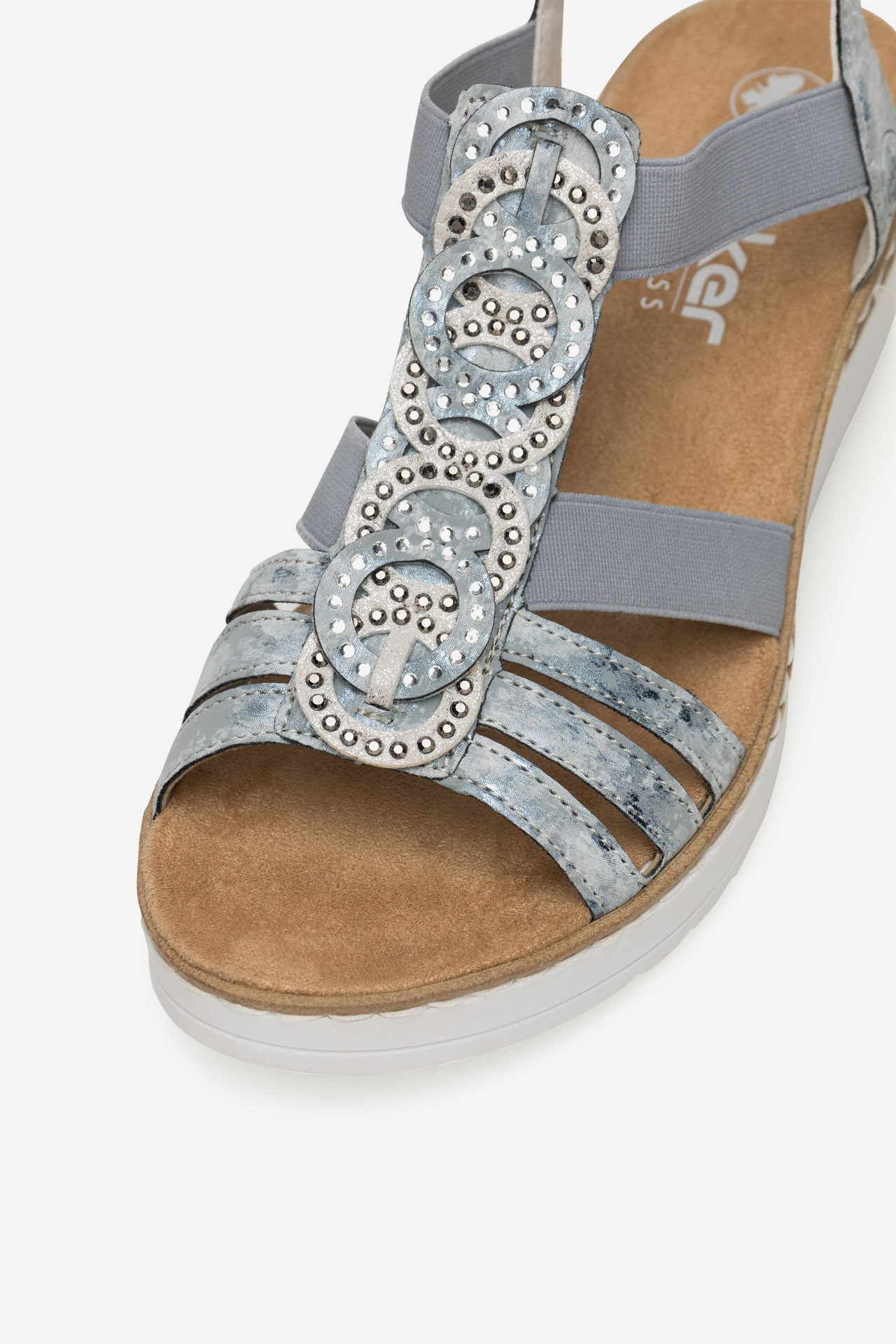 Sandály BLANKYTNĚ MODRÁ