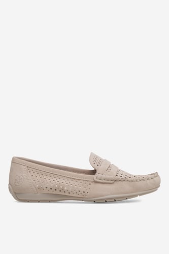 Mokasinke Rieker 40263-31 Roza