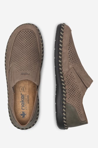 Polobotka Rieker B2464-25 Hnědá