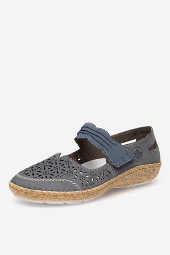 Balerinke Rieker 44896-15 Modra