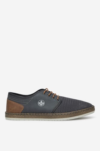 Espadrilky Rieker B5249-45 Šedá