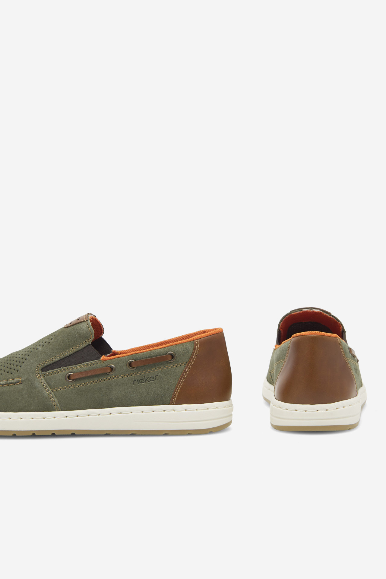 Nizki čevlji Zelena