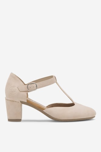 Lodičky Rieker 41087-31 Světle růžová