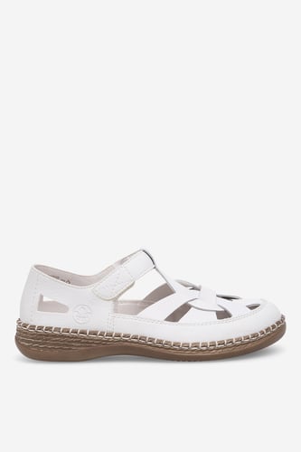 Sandali Rieker 46455-80 Bela