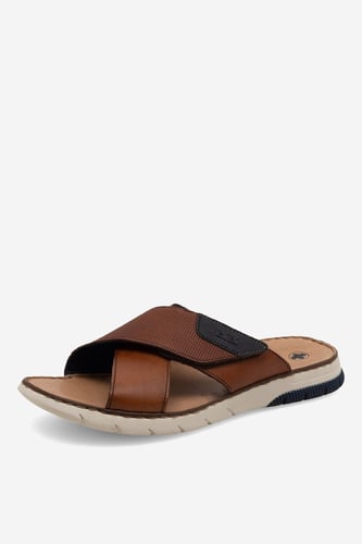 Pantofle Rieker 25283-23 Hnědá