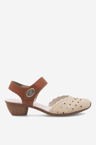 Sandali Rieker 43703-60 Bež