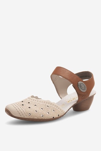 Sandali Rieker 43703-60 Bež
