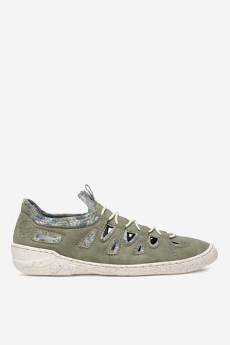 Polobotka Rieker 54551-52 Zelená