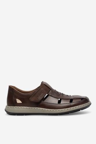 Polobotka Rieker 17378-25 Hnědá