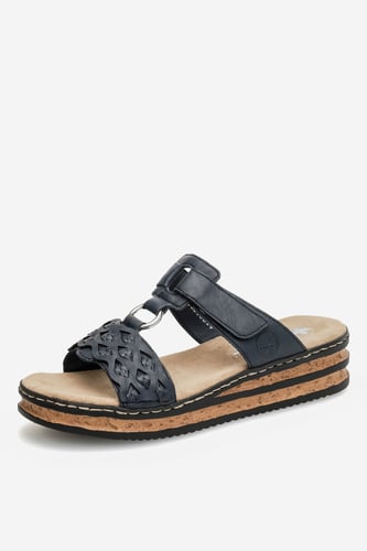 Natikači Rieker 629K9-14 Modra