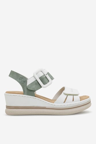 Sandali Rieker 67700-80 Bela