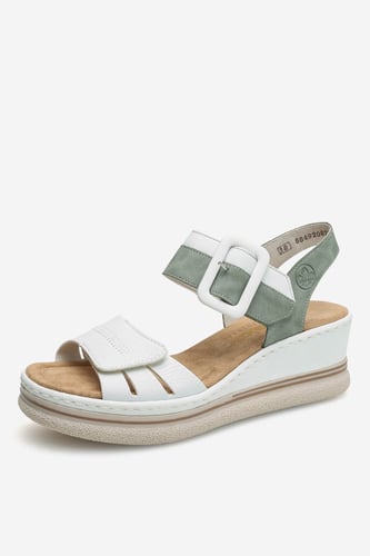 Sandali Rieker 67700-80 Bela