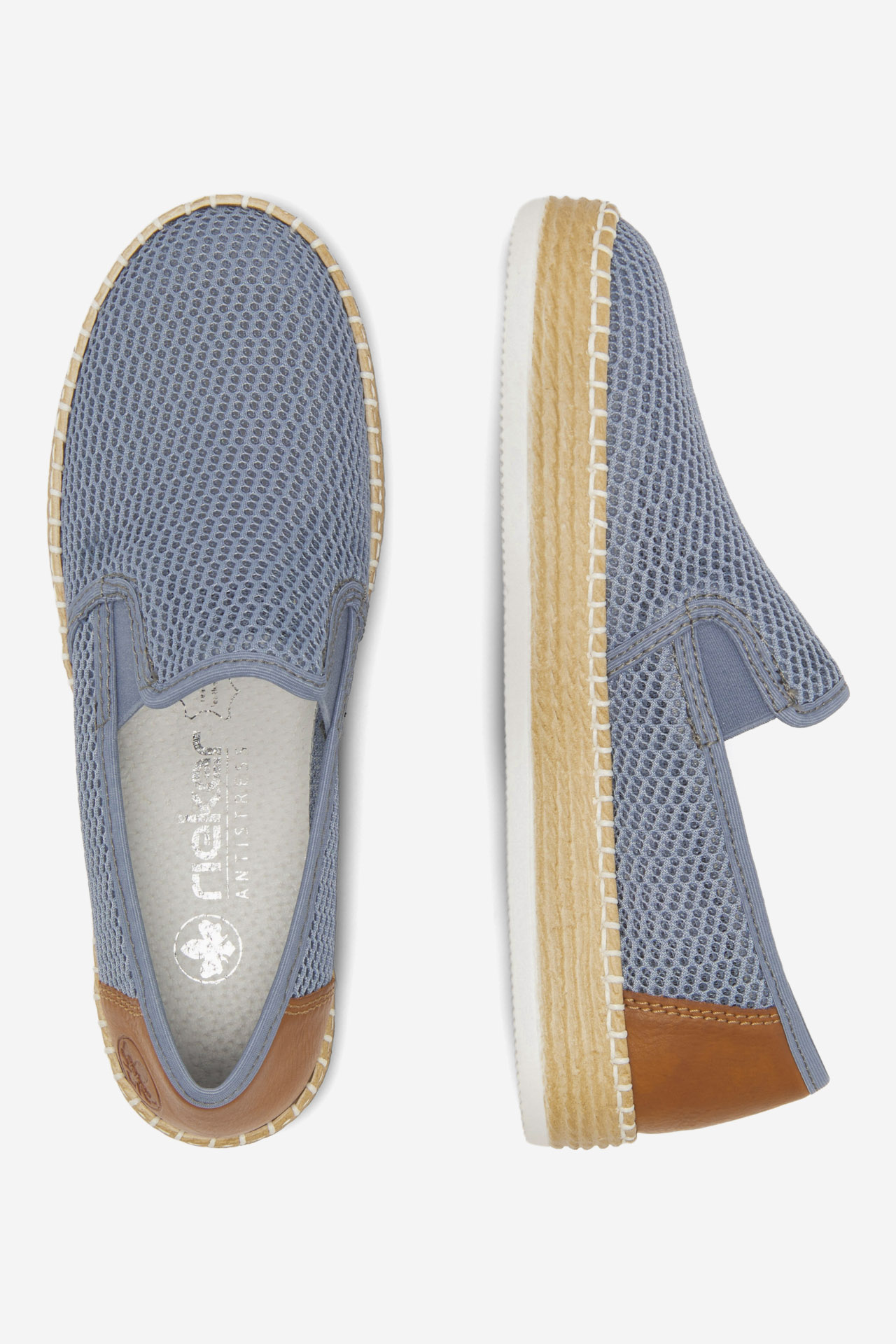 Espadrile Modra