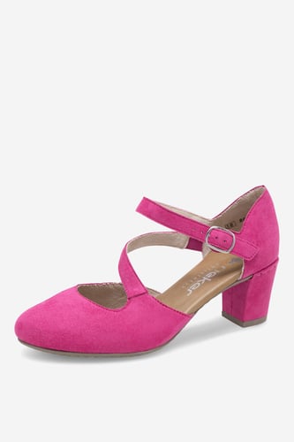 Lodičky Rieker 41080-31 Fuchsiová