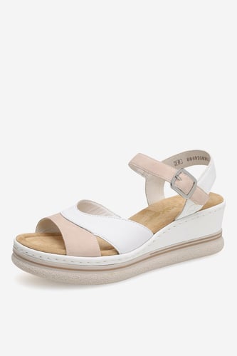 Sandali Rieker 67702-80 Bela