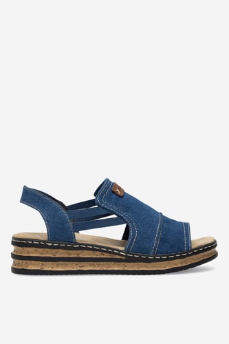 Sandali Rieker 62982-12 Modra