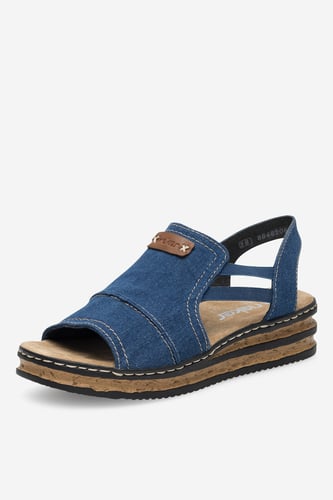 Sandali Rieker 62982-12 Modra