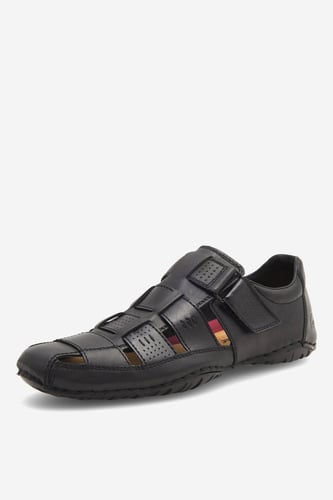 Poltopánky Rieker 06354-00 Čierna