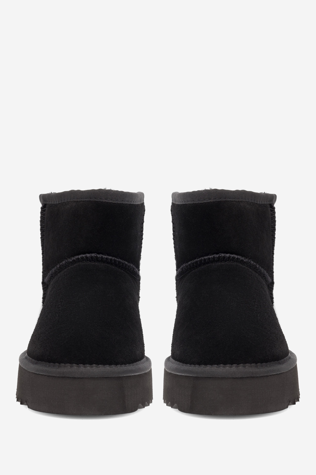 Botki skórzane ocieplane