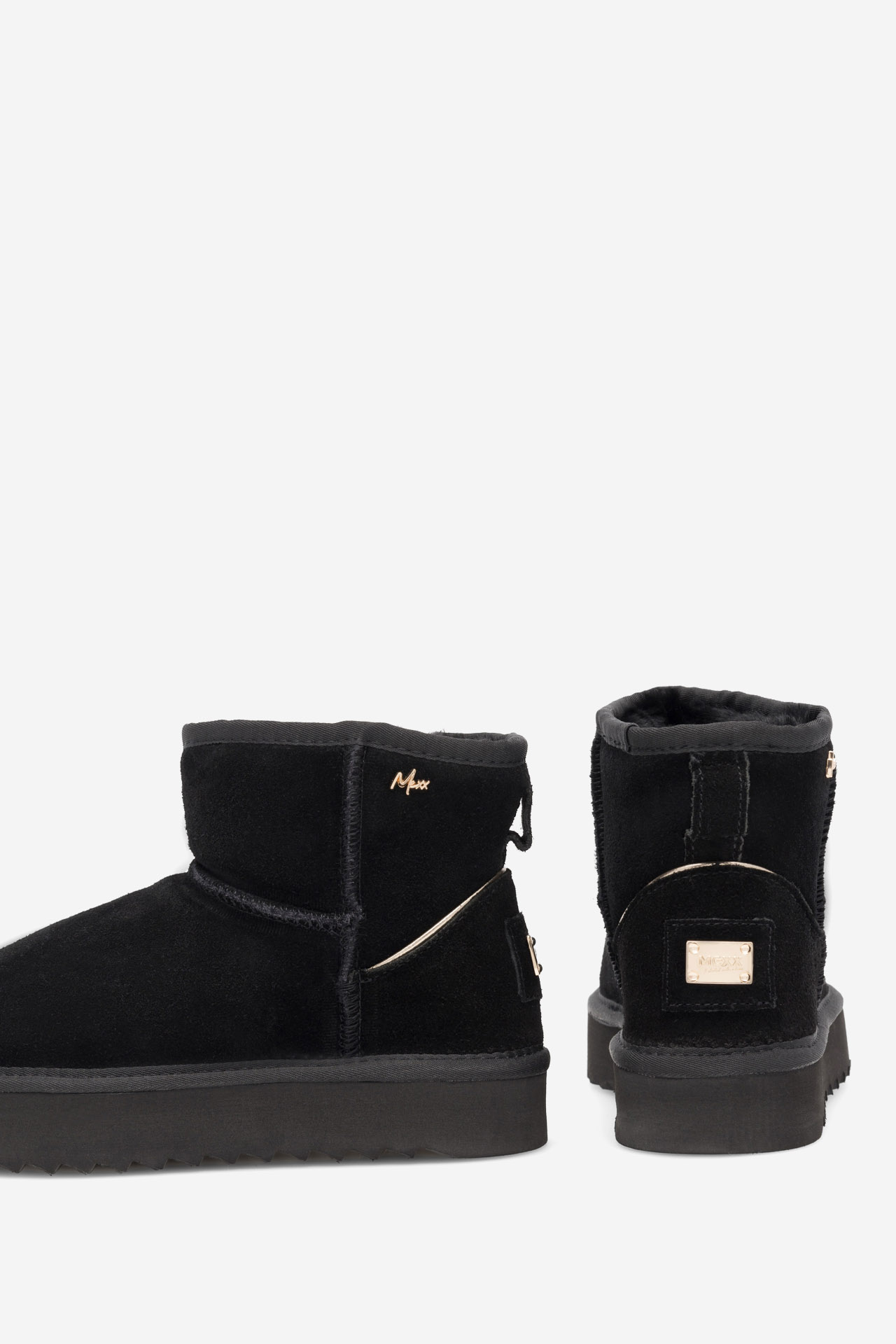 Botki skórzane ocieplane