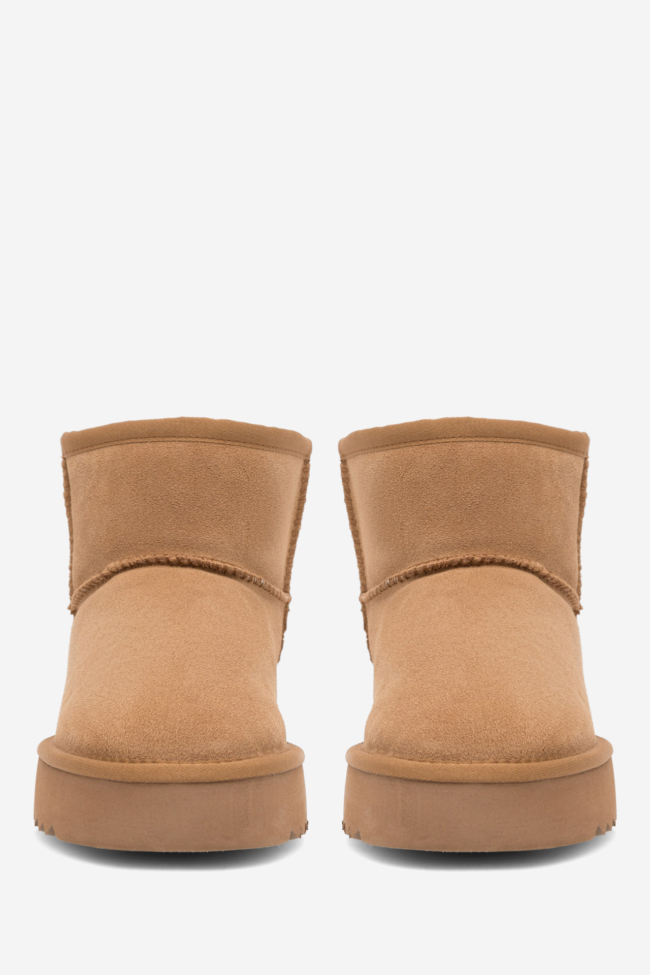 Botki skórzane ocieplane