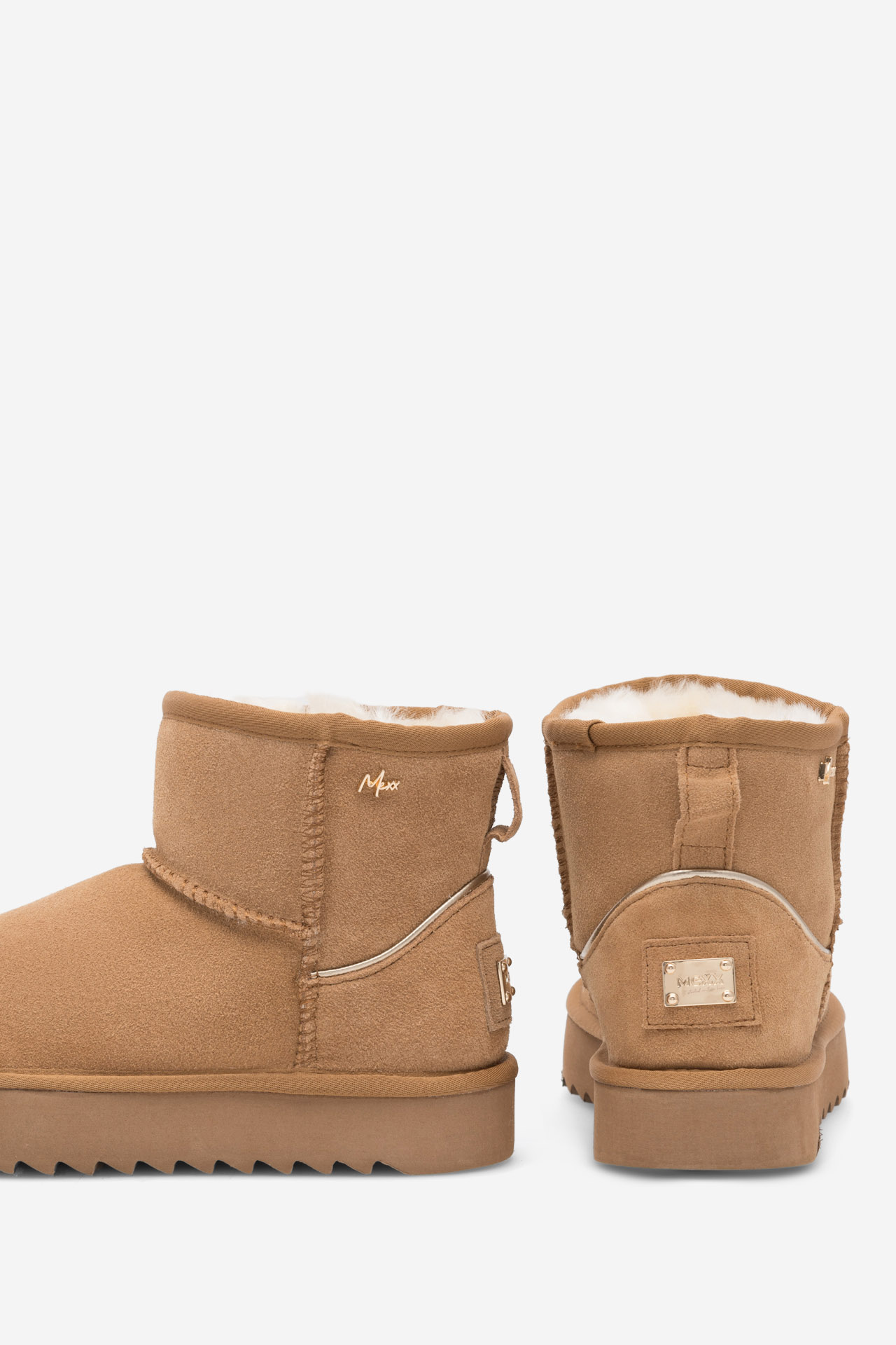 Botki skórzane ocieplane