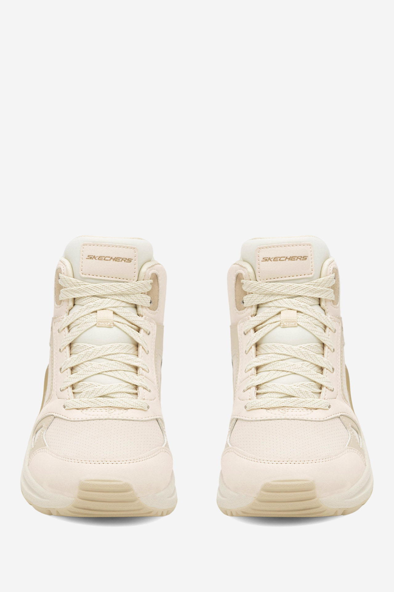 Šněrovací vyšší obuv SLONOVÁ KOST