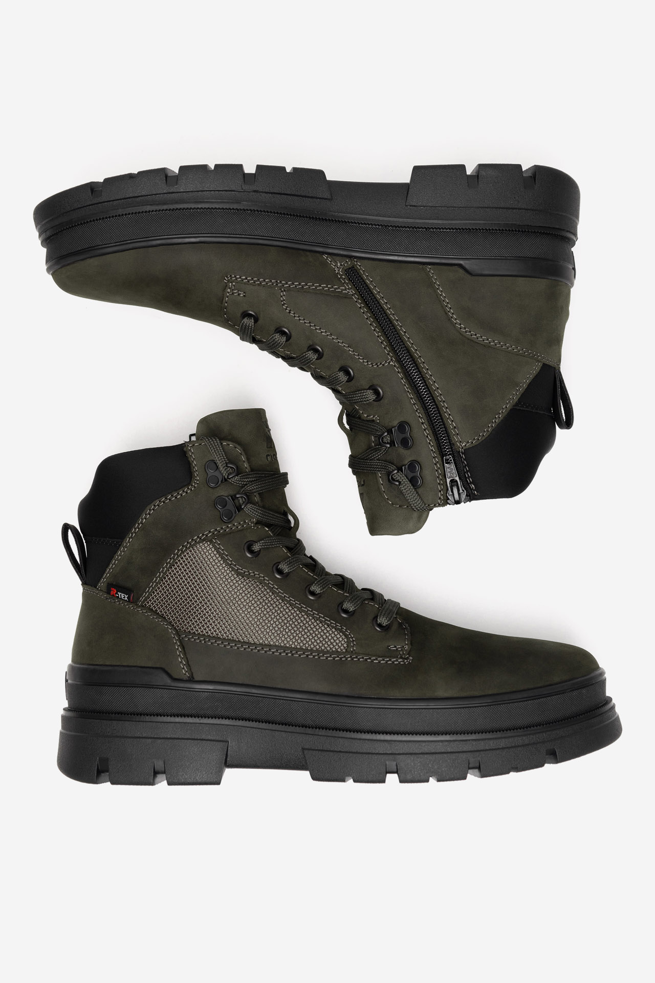 Kotníková obuv ZELENÁ