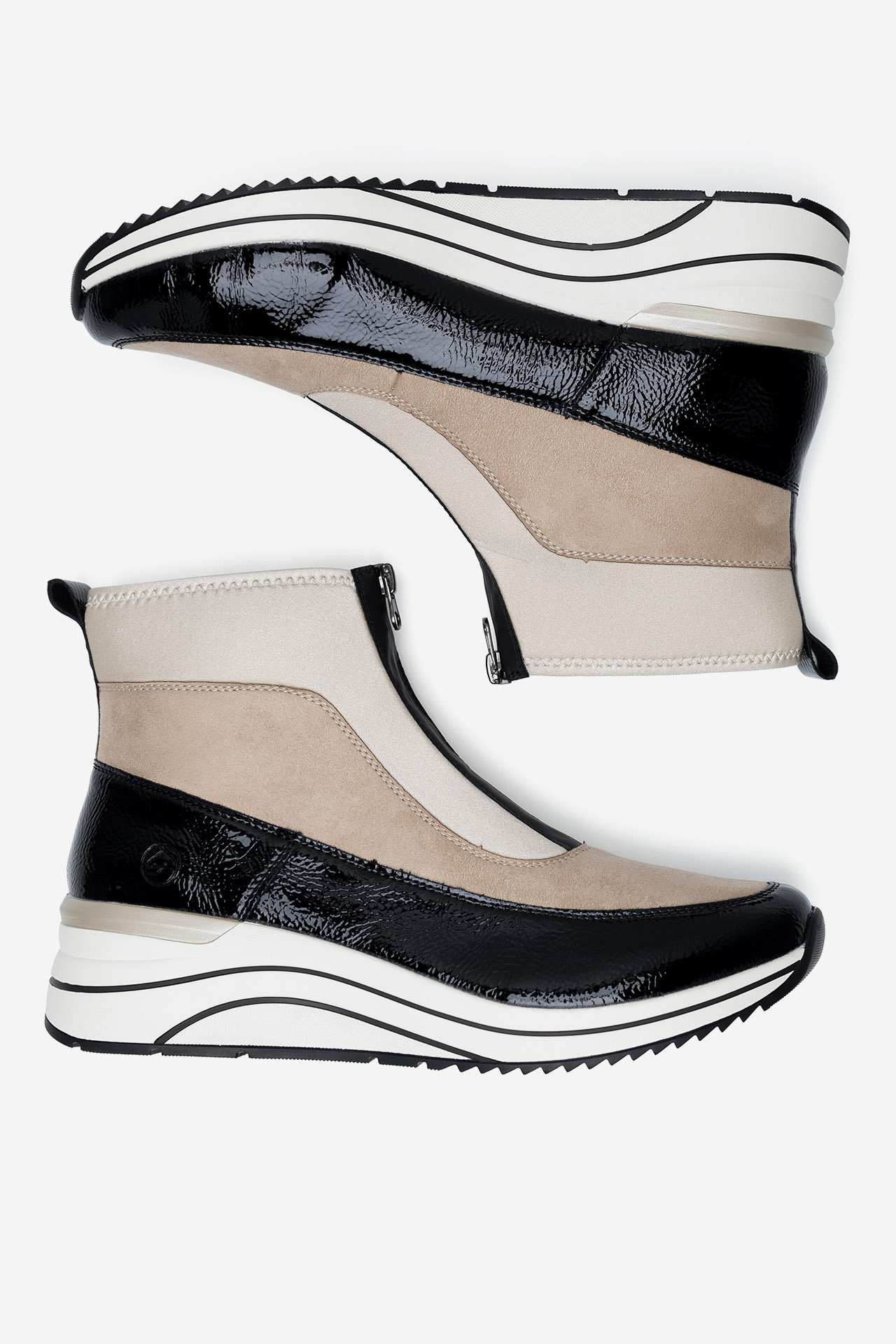 Kotníková obuv BÉŽOVÁ