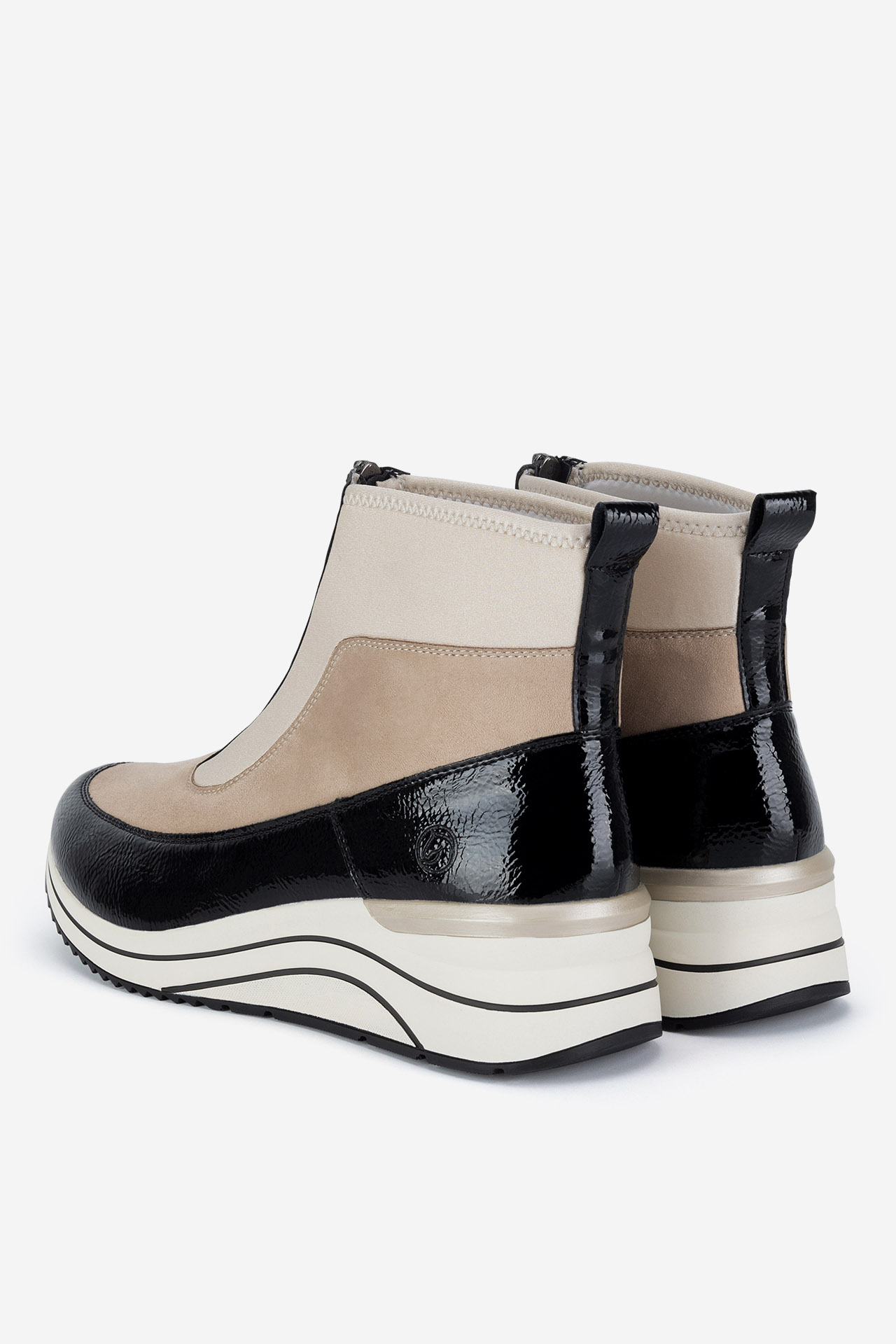 Kotníková obuv BÉŽOVÁ